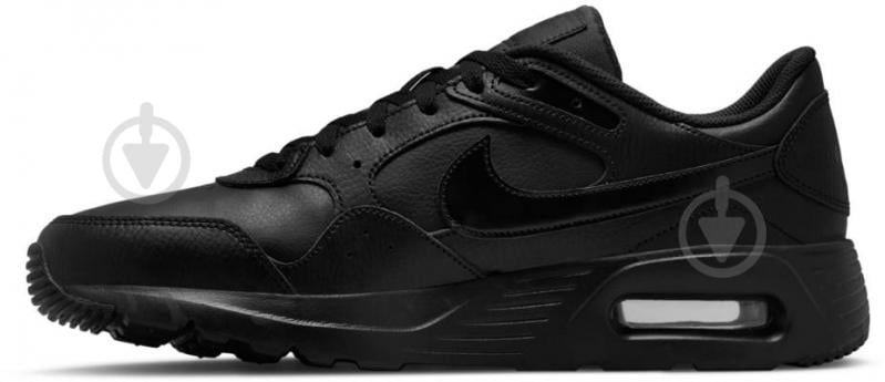 Кроссовки мужские демисезонные Nike AIR MAX SC LEATHER DH9636-001 р.41 черные - фото 2