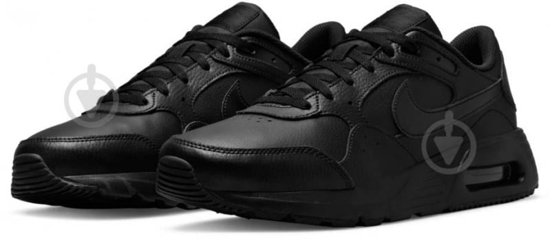 Кроссовки мужские демисезонные Nike AIR MAX SC LEATHER DH9636-001 р.41 черные - фото 5