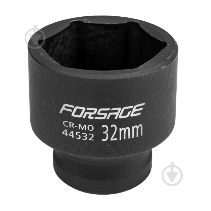 Головка ударная 32 мм 6-гранная 1/2'' Forsage F-44532 - фото 1