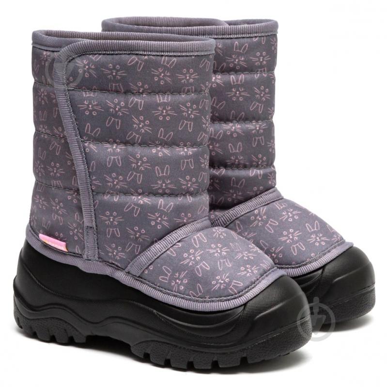 Сапожки зимние детские для девочек Oldcom FROZZY размер 22 7040 серый - фото 2 Сапожки зимние детские для девочек Oldcom FROZZY размер 22 7040 серый - фото 2