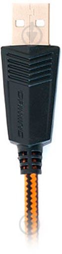 Навушники Real-el GDX-7700 SURROUND 7.1 black/orange - фото 6