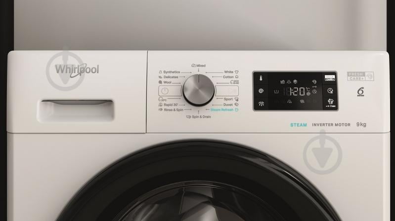 Стиральная машина Whirlpool FFB 10469 BV UA+Сушильная машина Whirlpool FFT M22 9X2B UA - фото 10