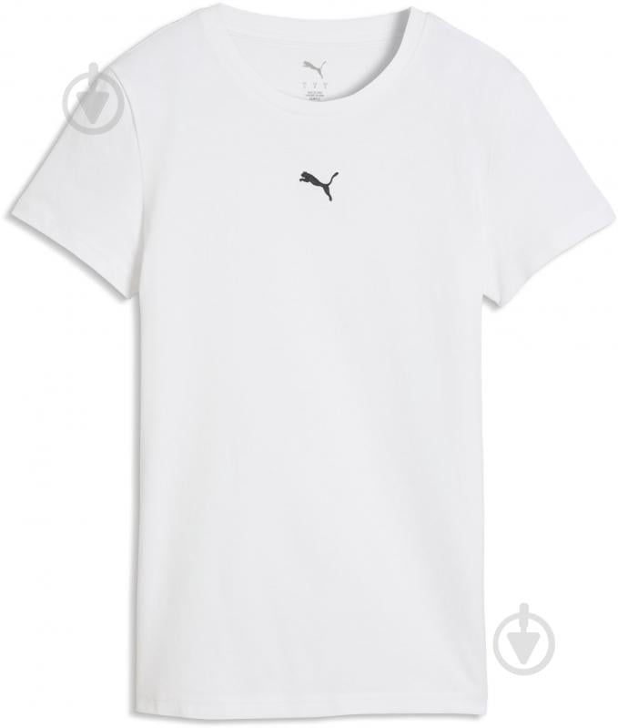 Футболка Puma ESS Centered Cat Logo Tee 69291602 р.M белый - фото 1