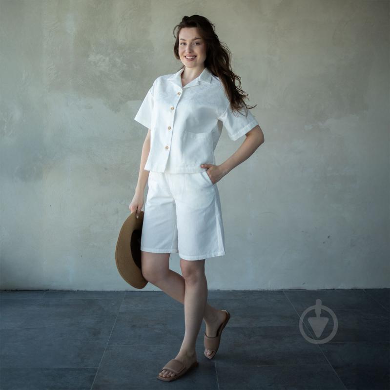 Шорты женские Эдельвика 03-25/00 р. L молочный - фото 1 Шорты женские Эдельвика 03-25/00 р. L молочный - фото 1