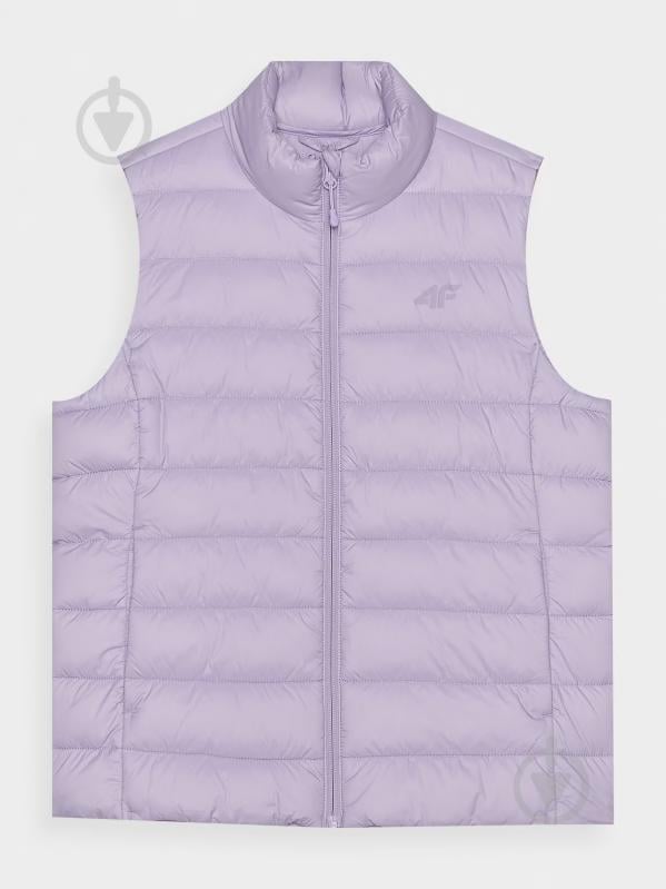 Жилет 4F VEST JACKET F139 4FWAW24TVJAF139-52S р.S фиолетовый - фото 5