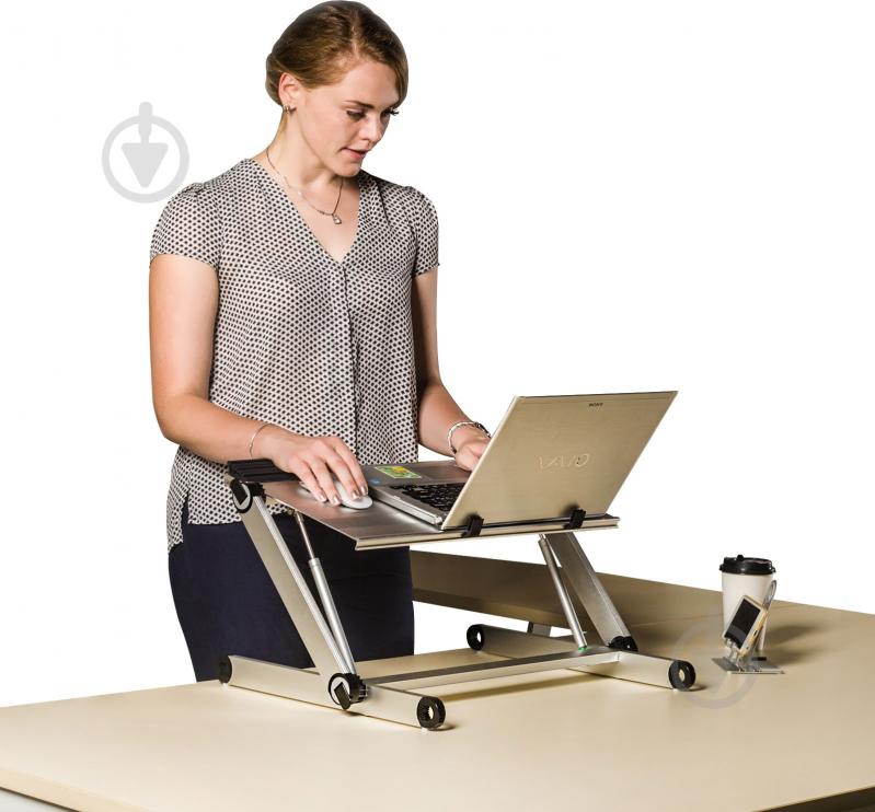 Столик для ноутбука UFT S3 silver - фото 5 Столик для ноутбука UFT S3 silver - фото 5