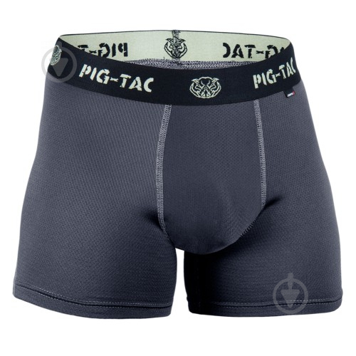 Трусы-шорты мужские мужские P1G Punisher Combat Boxers Polartec Delta [1223] Graphite XLXL Graphite - фото 1