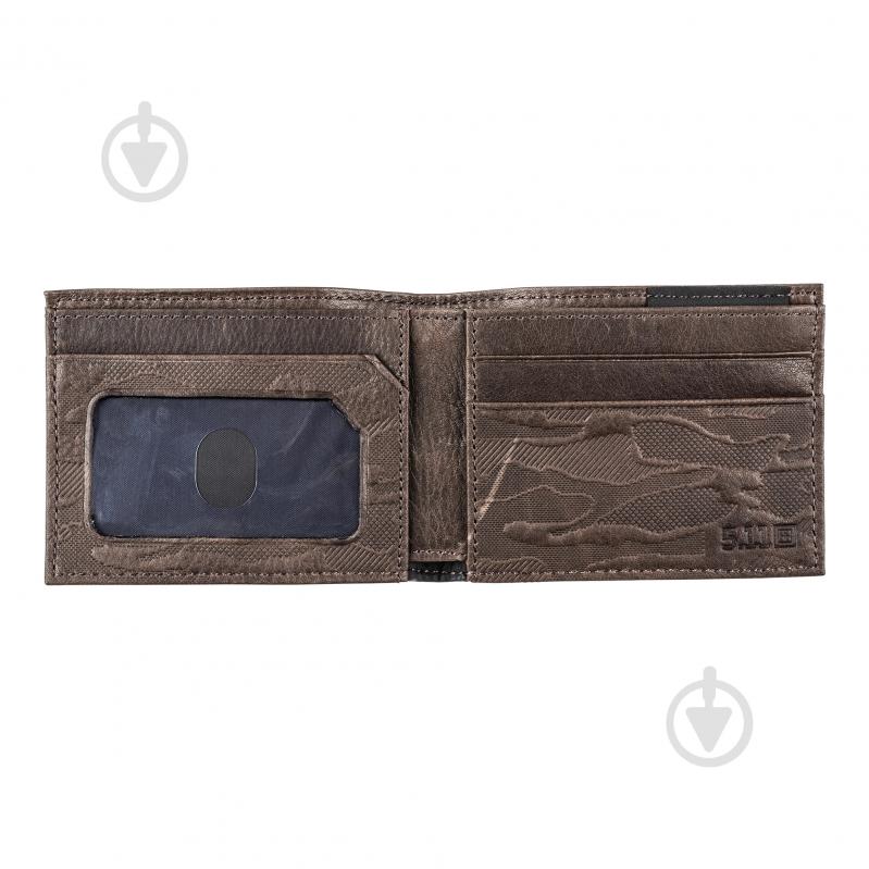 Гаманець чоловічий 5.11 Tactical "WHEELER LEATHER BIFOLD WALLET" - фото 3