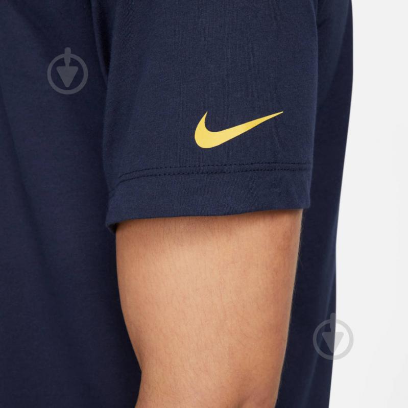 Футболка Nike RN M NKCT DF TEE DZ2639-451 р.L синий - фото 4