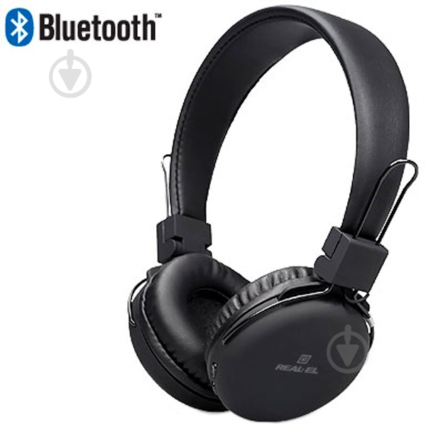 Наушники Real-el GD-840 Bluetooth black - фото 1