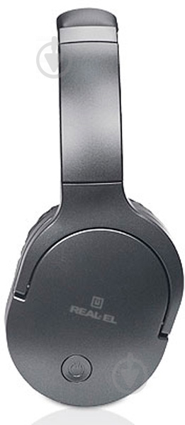 Навушники Real-el GD-855 Bluetooth GunMetal black - фото 2