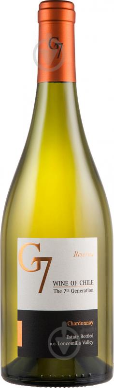 Вино VINA CARTA VIEJA G7 Reserva Chardonnay біле сухе 0,75 л - фото 1