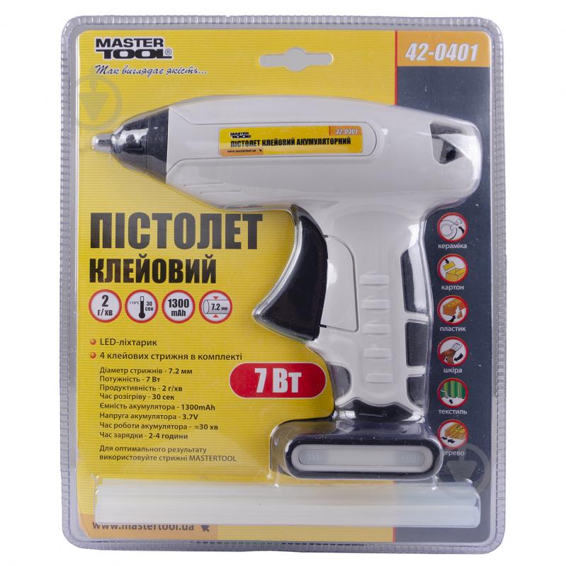 Пистолет клеевой MasterTool 42-0401 - фото 2