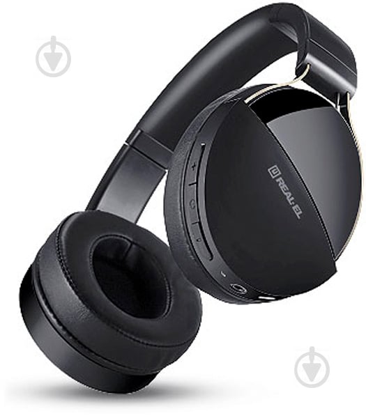 Навушники Real-el GD-880 Bluetooth black - фото 9