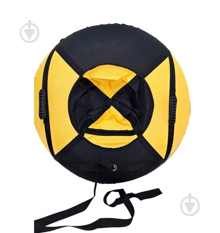 Тюбінг TAKE&RIDE Ватрушка 120 см жовто-чорний - фото 2 Тюбінг TAKE&RIDE Ватрушка 120 см жовто-чорний - фото 2