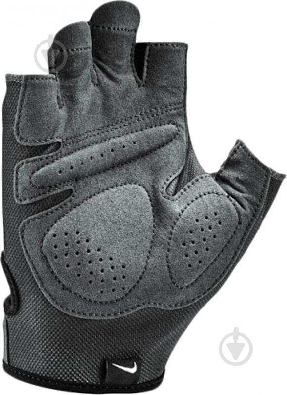 Рукавички для фітнесу Nike MEN'S ESSENTIAL FITNESS GLOVES N.LG.C5.057 р. XL чорний із сірим - фото 2