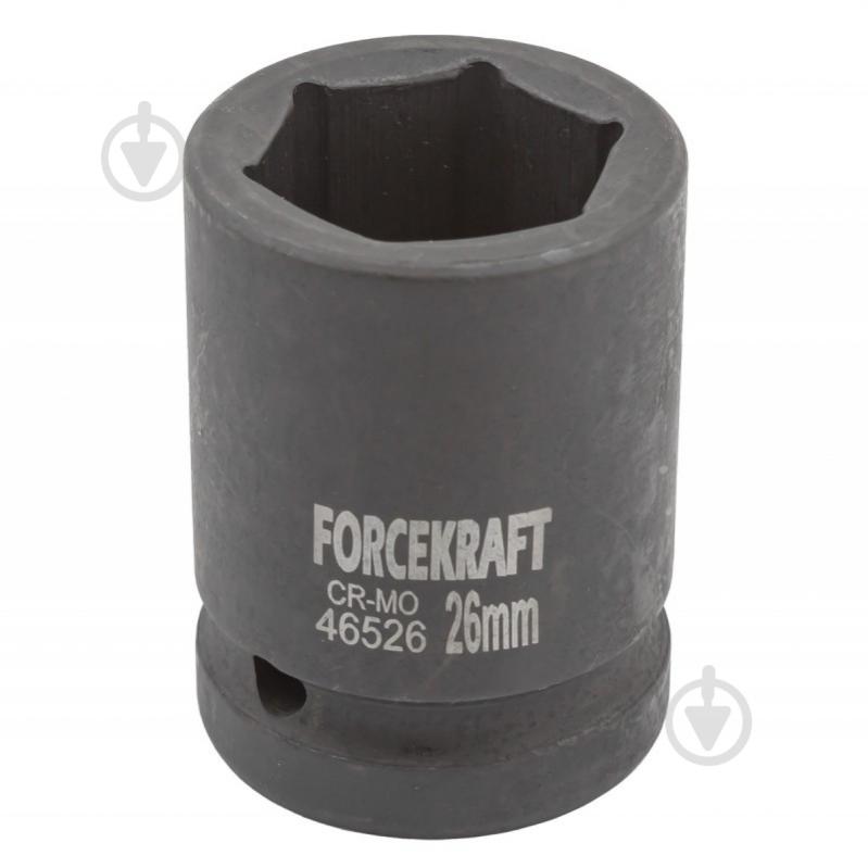 Головка ударна 3/4'', 26 мм (6 г) Forcekraft 1 шт. FK-46526 - фото 1