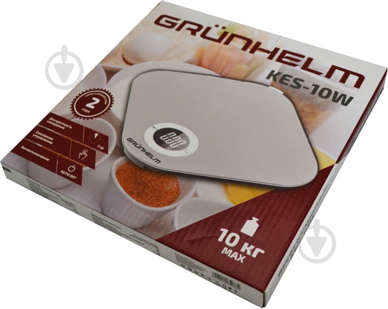 Весы кухонные Grunhelm KES-10W - фото 5