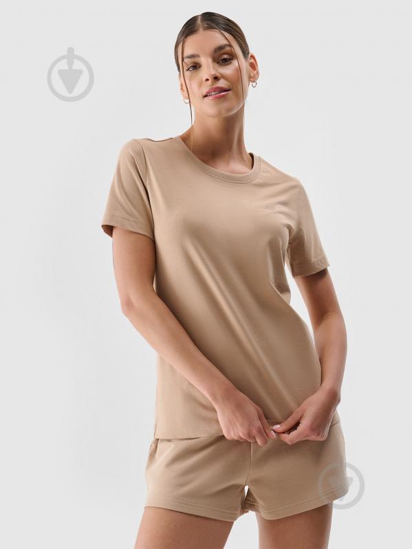 Футболка 4F TSHIRT F2356 4FWMM00TTSHF2356-83S р.2XL бежевий - фото 1 Футболка 4F TSHIRT F2356 4FWMM00TTSHF2356-83S р.2XL бежевий - фото 1