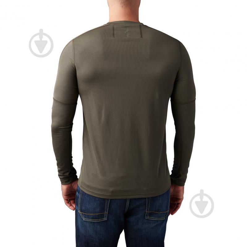 Термореглан 5.11 Tactical "TROPOS LONG SLEEVE BASELAYER TOP" 40183-186 р.XL зелений - фото 3