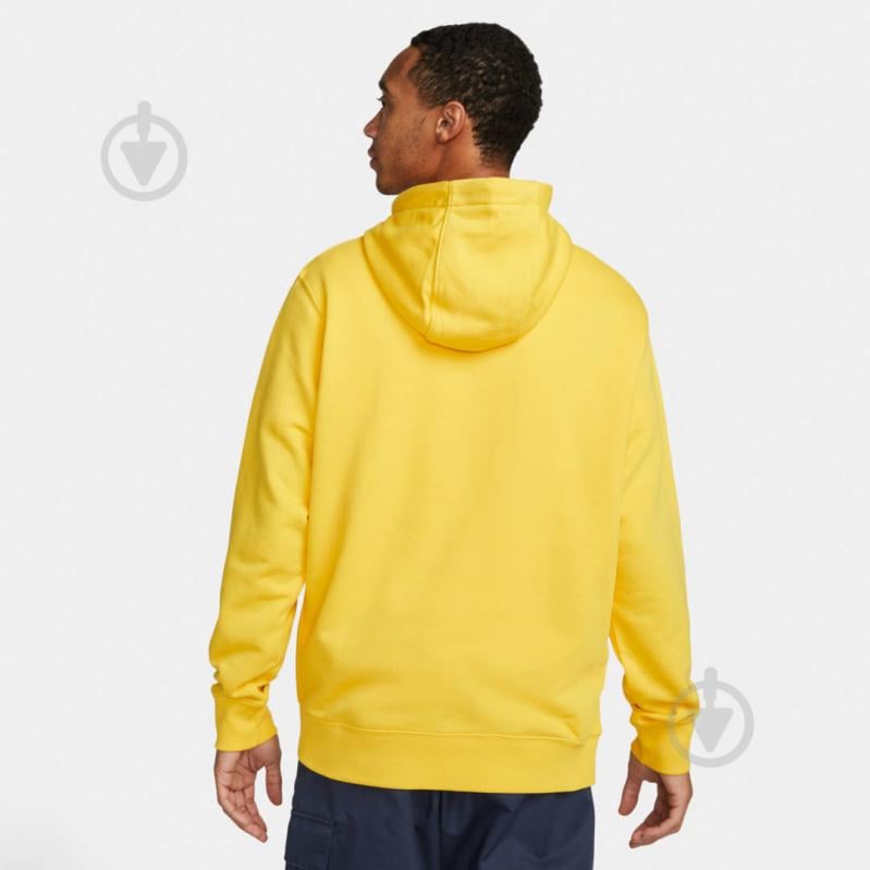 Джемпер Nike FCB M NSW CLUB HOODIE PO FT DX4755-728 р. M желтый - фото 2