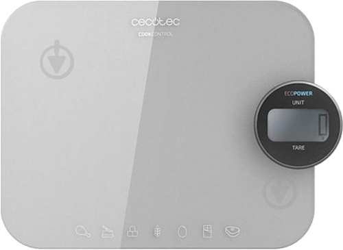 Весы кухонные CECOTEC CookControl 10300 EcoPower Inox CCTC-04144 - фото 1