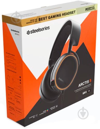 Наушники SteelSeries Arctis 5 black 2019 Edition - фото 4