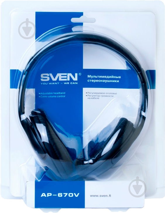 Наушники Sven AP-670V black - фото 5