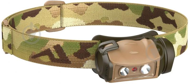 Фонарь налобный Princeton Tec Synk (красный свет) 300 Lm multicam 2370.44.43 - фото 1