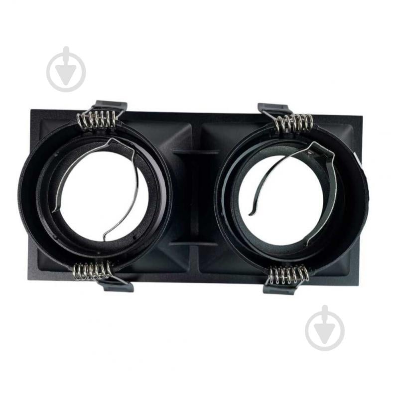 Светильник точечный Violux TORINO-2L GU10 35 Вт GU10 черный 132102 - фото 3