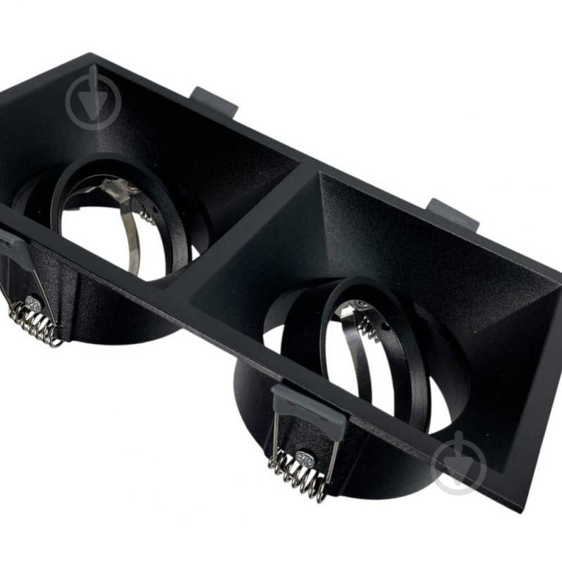 Светильник точечный Violux TORINO-2L GU10 35 Вт GU10 черный 132102 - фото 4