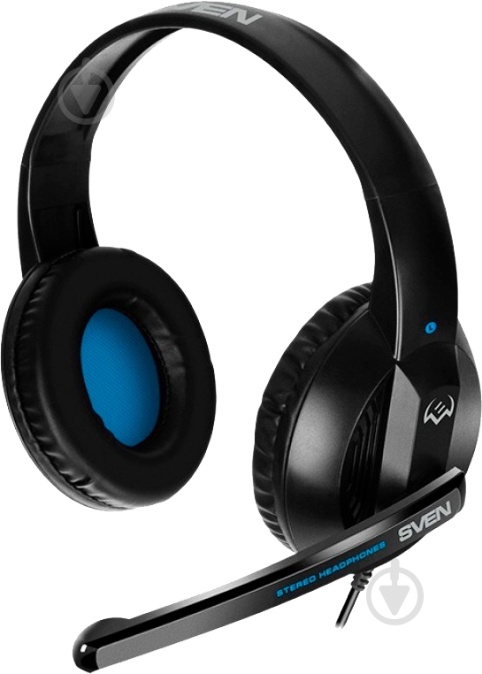 Навушники Sven AP-680MV black/blue - фото 2