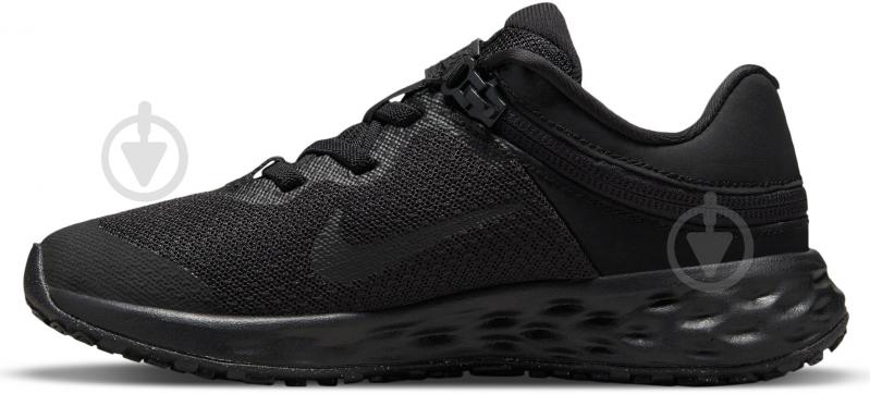 Кроссовки детские демисезонные Nike REVOLUTION 6 FLYEASE DD1114-001 р.33 черные - фото 3