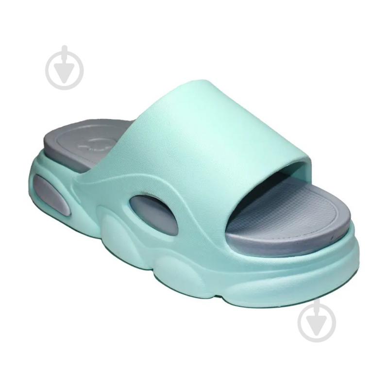 Шлепанцы Jose Amorales 124201 р.37 бирюзовый - фото 1