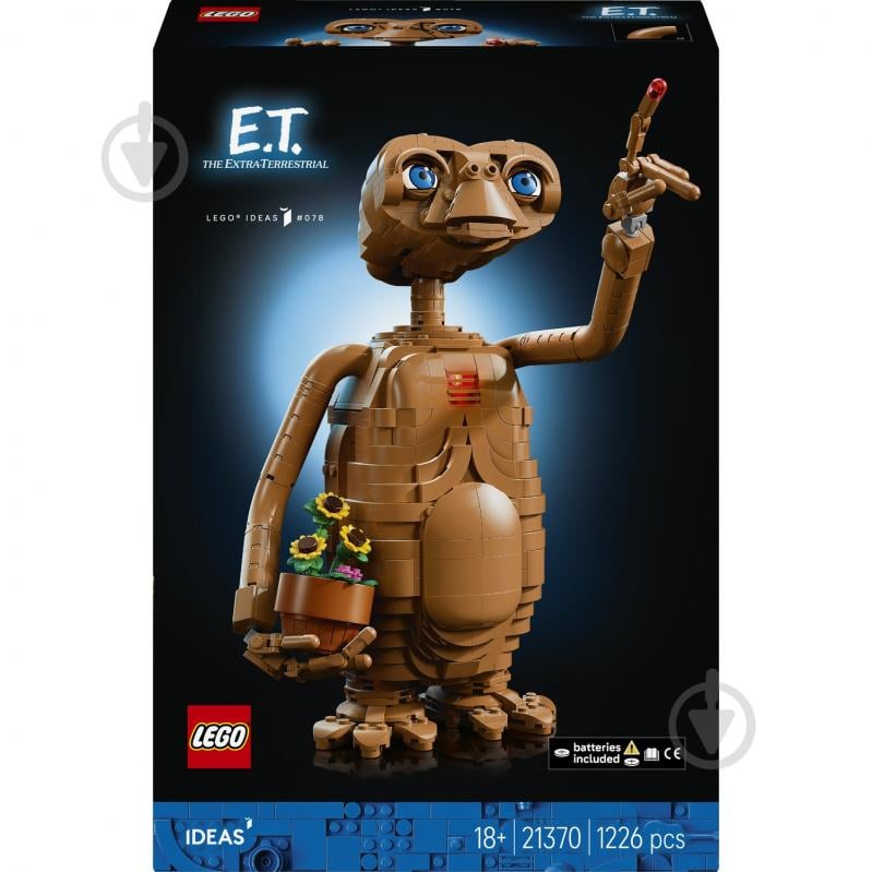 Конструктор LEGO Ideas E.T. the Extra-Terrestrial 21370 - фото 1