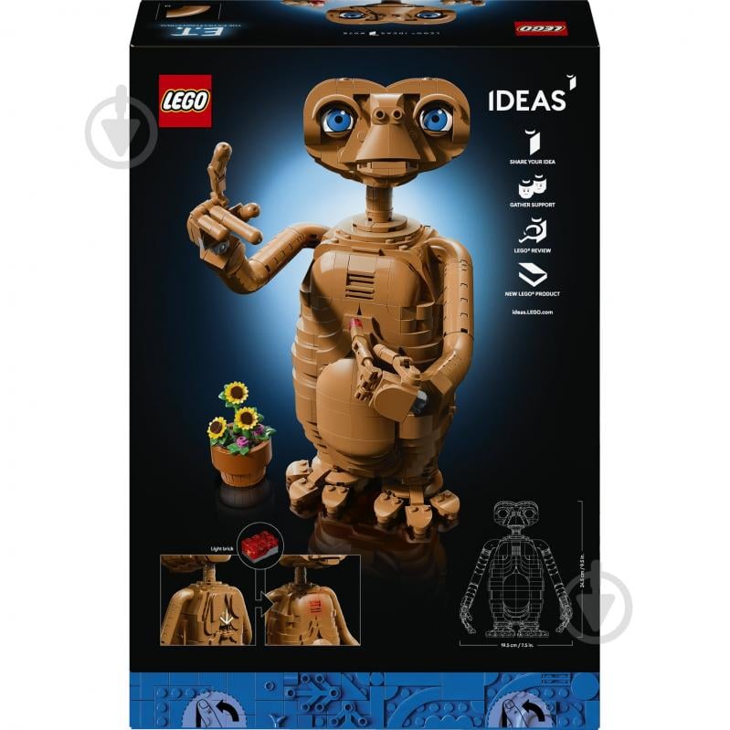 Конструктор LEGO Ideas E.T. the Extra-Terrestrial 21370 - фото 2