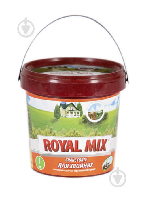 Добриво гранульоване Royal Mix для хвойних (весна-літо) 1 кг - фото 1