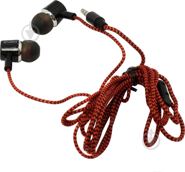 Наушники Sven SEB-108 black/red - фото 2
