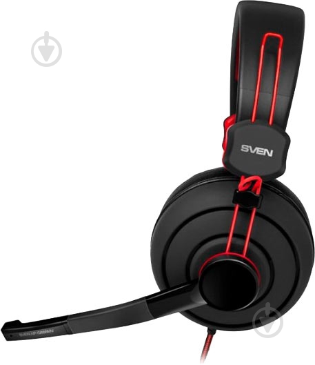 Наушники Sven AP-G888MV black/red - фото 3 Наушники Sven AP-G888MV black/red - фото 3