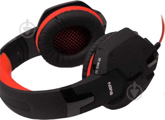 Наушники Sven AP-G988MV black/red - фото 3