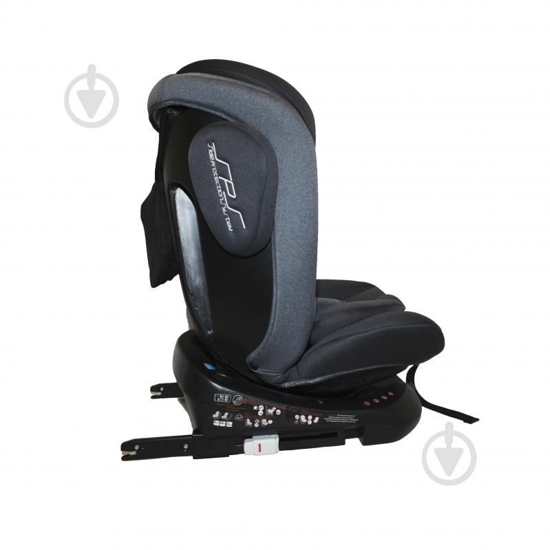 Автокрісло Happy Baby Boss Automotive 4579 +4618 сіро-чорний black/grey HB636 - фото 2