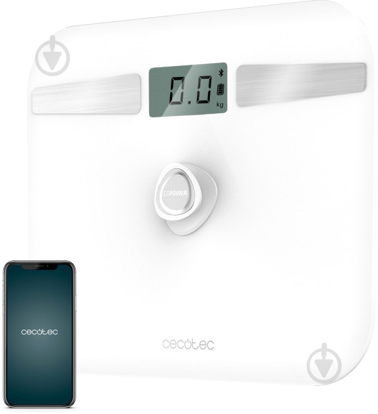 Ваги підлогові CECOTEC Surface Precision EcoPower 10200 Smart Healthy White CCTC-04254 - фото 3