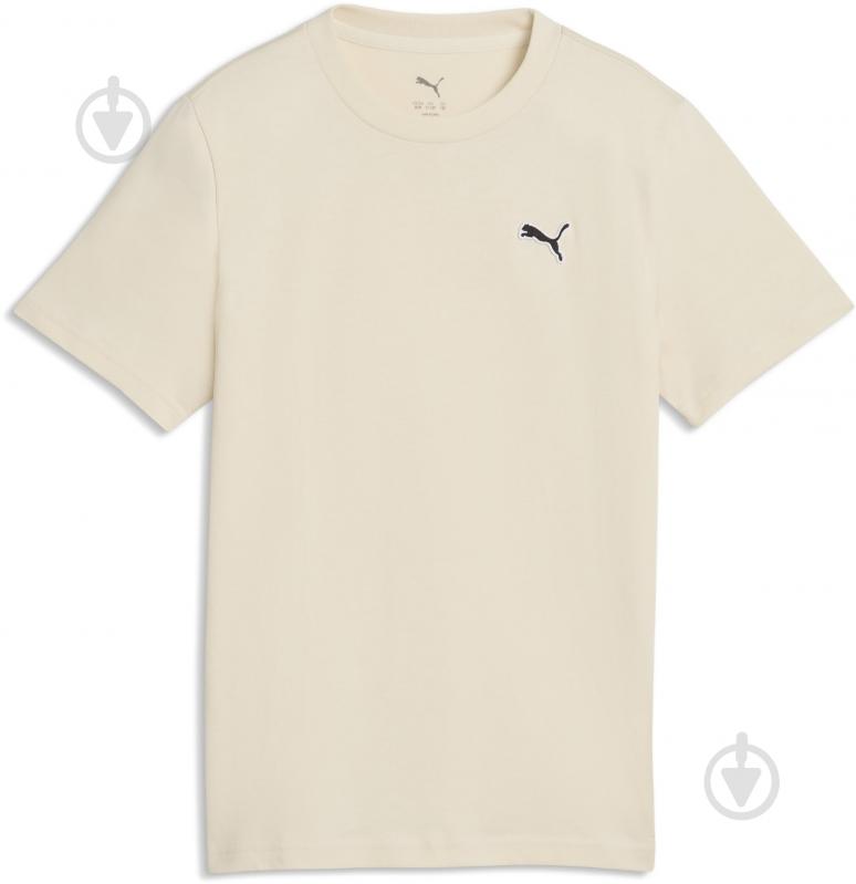 Футболка Puma ESS ELEVATED TEE 69470087 р.128 бежевый - фото 1