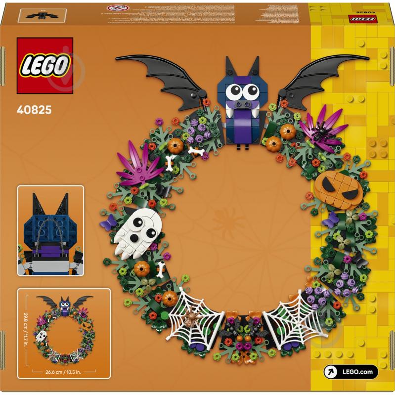 Конструктор LEGO Icons Вінок на Гелловін 40825 - фото 2
