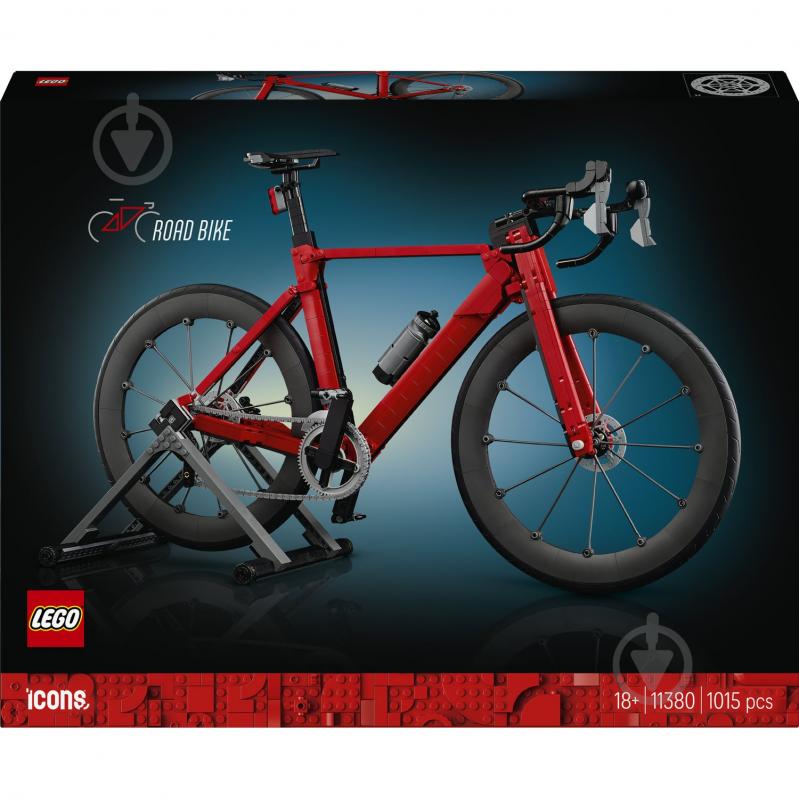 Конструктор LEGO Icons Шоссейный велосипед 11380 - фото 1 Конструктор LEGO Icons Шоссейный велосипед 11380 - фото 1