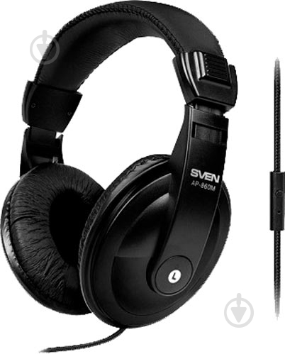 Наушники Sven AP-860M black - фото 4 Наушники Sven AP-860M black - фото 4