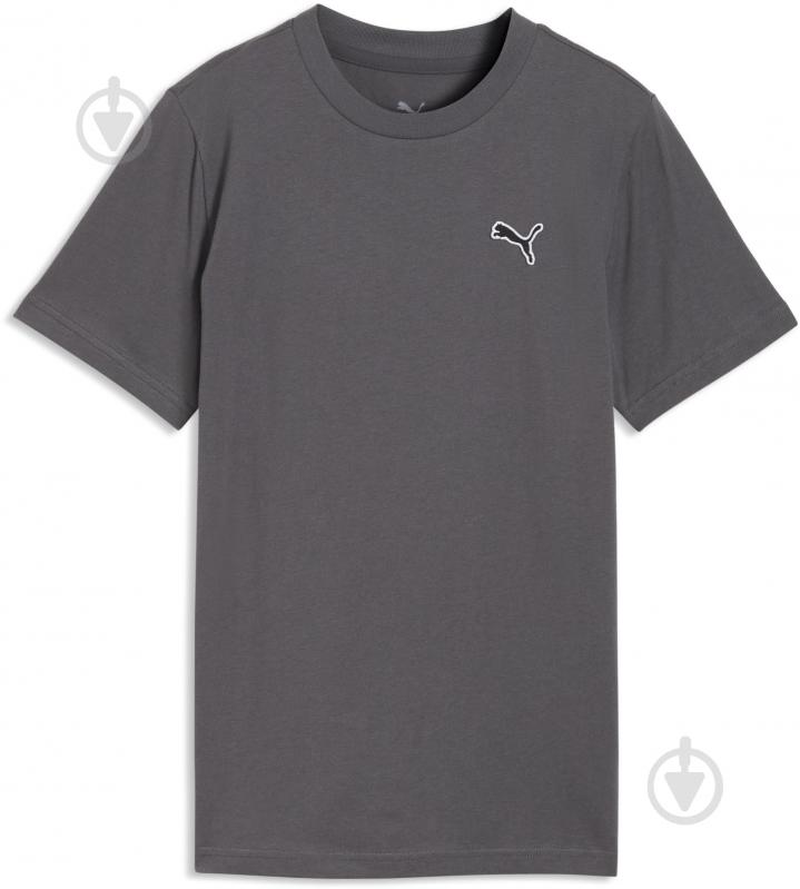 Футболка Puma ESS ELEVATED TEE 69470034 р.128 серый - фото 1