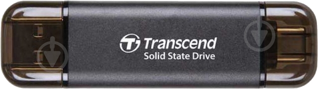 SSD-накопичувач Transcend USB 10Gbps Type C/A 512GB Portable USB 3.2 3D NAND (TS512GESD310C) - фото 1