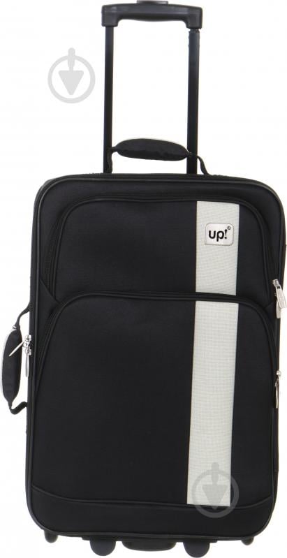 Чемодан UP! (Underprice) 23 л черный 51х35х17 см - фото 1