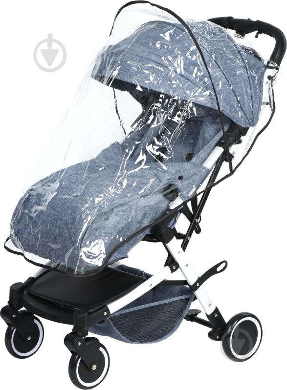 Коляска прогулочная Miqilong DG712 синий - фото 11